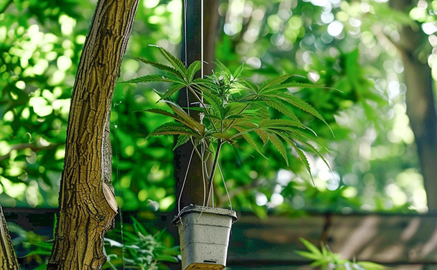 Выращивание конопли на дереве Конопля на дереве