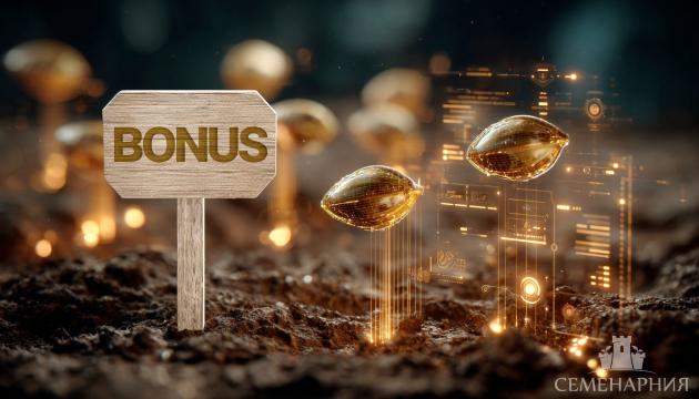 Новое бонусное семя Обновление бонусного семени на Семенарнии