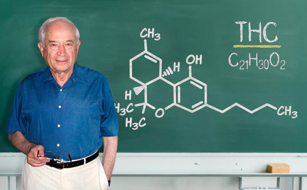 Формула ТГК выведенная Рафаэлем Мешуламом Химическое соединение ТГК и Рафаэль Мешуламо